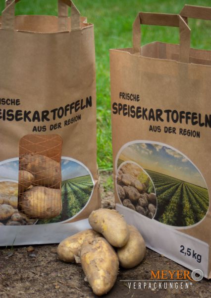 Potato Bag, print "frische Speisekartoffeln"
