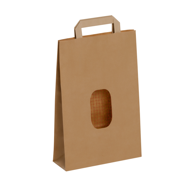 Kartoffelbeutel Sisalfenster o. Druck 2,5 kg