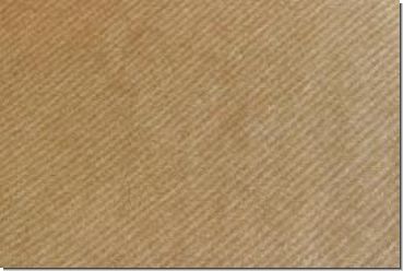 Kraftpaper brown ribbed, approx. 85gr/sqm, reels, pallets a 500 kg
