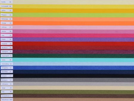 Seidenpapier farbig, einseitig glatt ca. 30 gr./qm