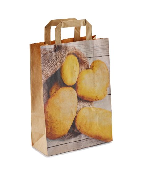 Kartoffelbeutel 2,5 kg mit Motiv Herzkartoffel