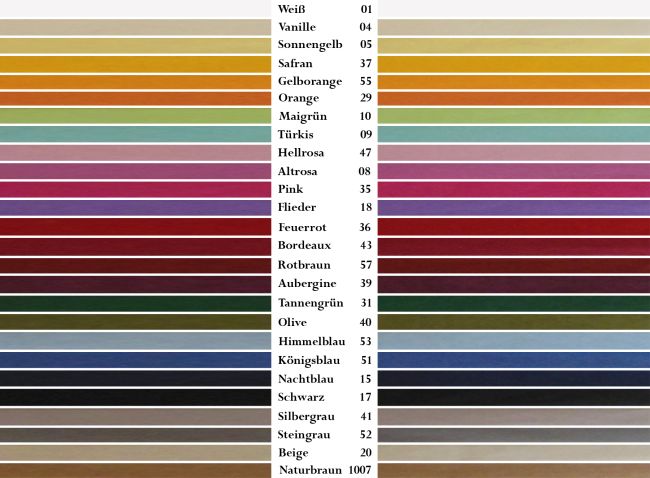 Preview: Seidenpapier farbig, einseitig glatt ca. 30 gr./qm, ca. 900 Bogen