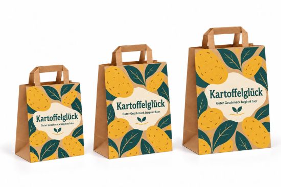 Kartoffelmotiv - Glück
