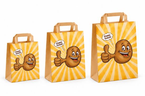 Kartoffelmotiv - Happy Potato