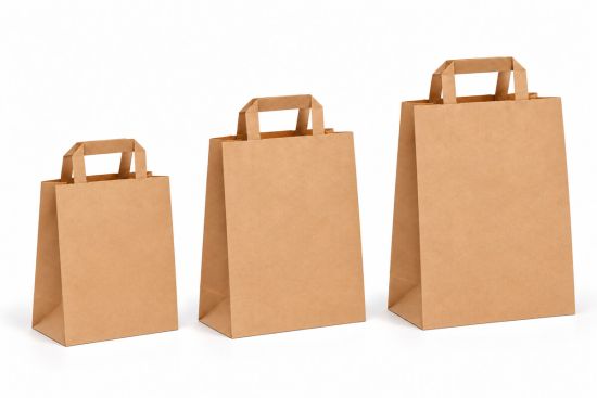 Kartoffelmotiv - Kraftpapier braun