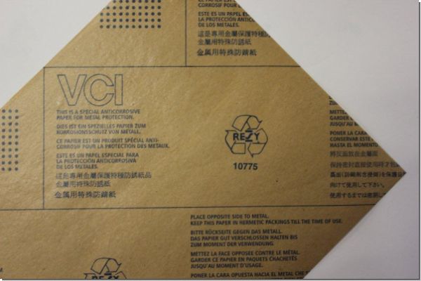 VCI-Korrosionsschutzpapier UNI, Bogen 120x80cm