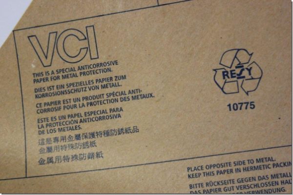 VCI-Korrosionsschutzpapier UNI, Bogen 120x80cm