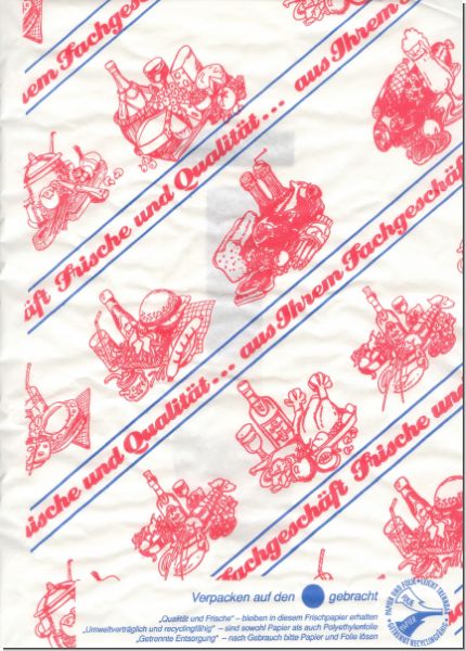 Frischhaltepapier