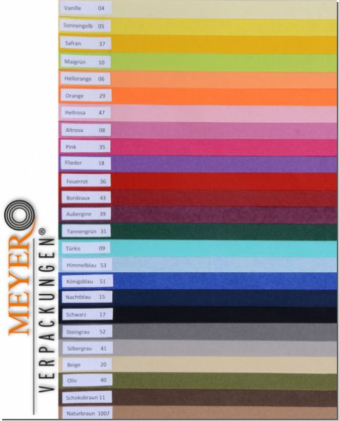 farbpalette seidenpapier