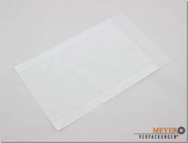 flachbeutel pergamin weiss