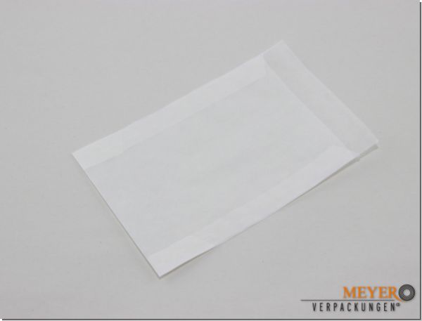 flachbeutel pergamin weiss