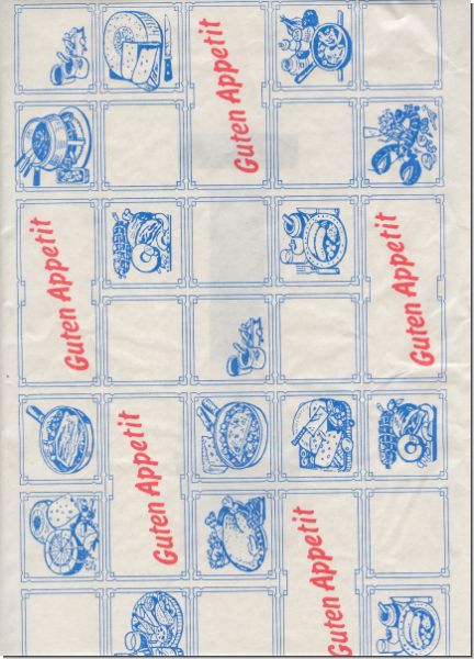Frischhaltepapier