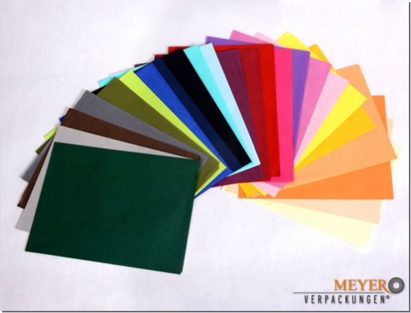 farben seidenpapier bögen