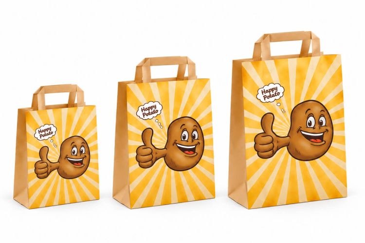Kartoffelmotiv - Happy Potato